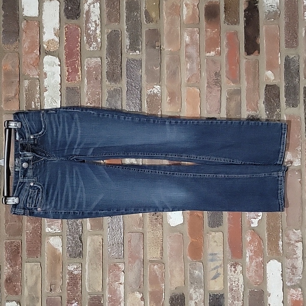 Silver Aiko Mid Boot Jeans Super Stretch